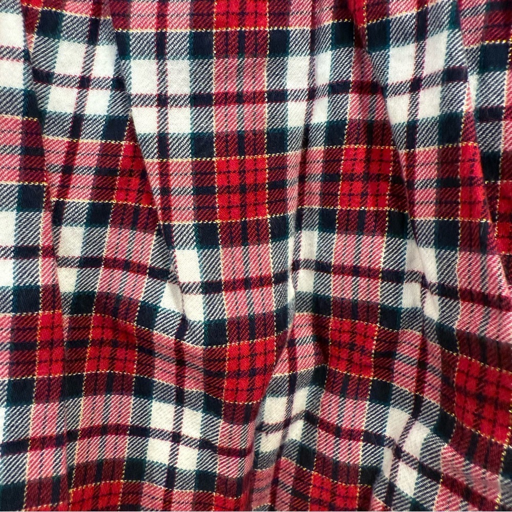 Like NEW Baby Gap Plaid Ruffle Baby Dress size 12-18 months - Picture 3 of 5